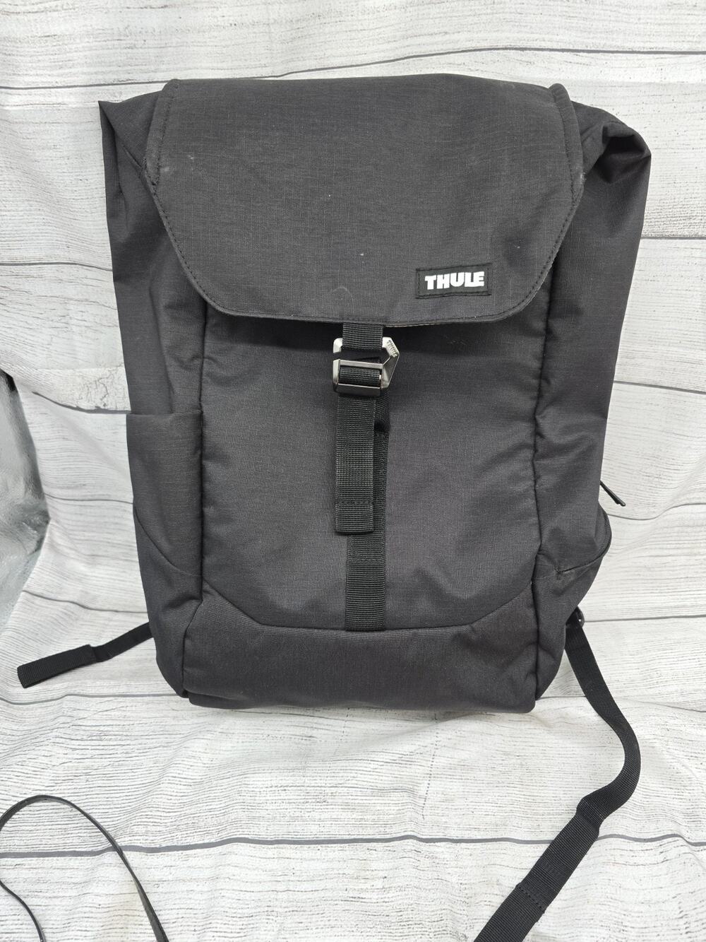 Thule Lithos Unisex Backpack 16L Black/green Laptop Bag